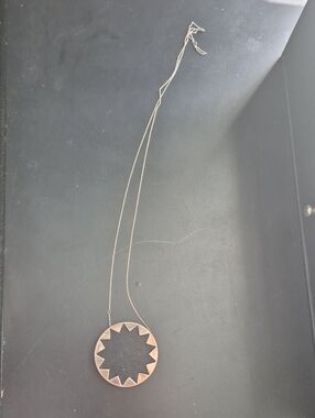 House Of Harlow, Gold Black Star Necklace